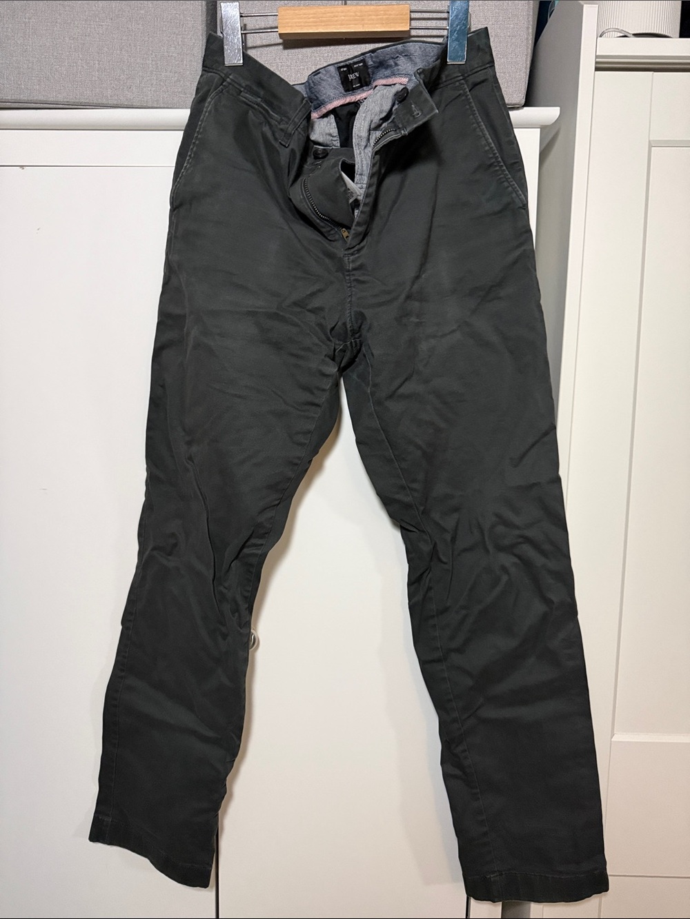 J. Crew Men's Olive Green Chinos
